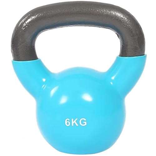 Kettlebell Weights Women's Fitness Shaping Kettle Bells, Home Squat Exercise Kettle Ball, Vest Line/Peach Buttocks, Create A Perfect Body Curve(Light blue-6kg) - color: Light Blue-6kg