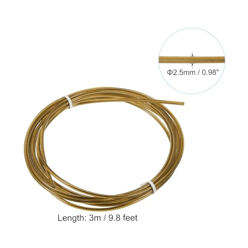 PATIKIL Speed Jump Rope Replacement Cable Professional Skipping Rope Steel Wire Replace for High Speed Jump Ropes - color: Gold Tone