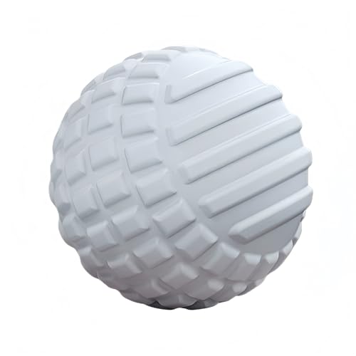 Fascia Massage Ball, TPR Trigger Point Ball & Peanut Ball for Men Women Muscle Relief Yoga Fitness ([Blue] 4.5cm) - color: [Blue] 4.5cm