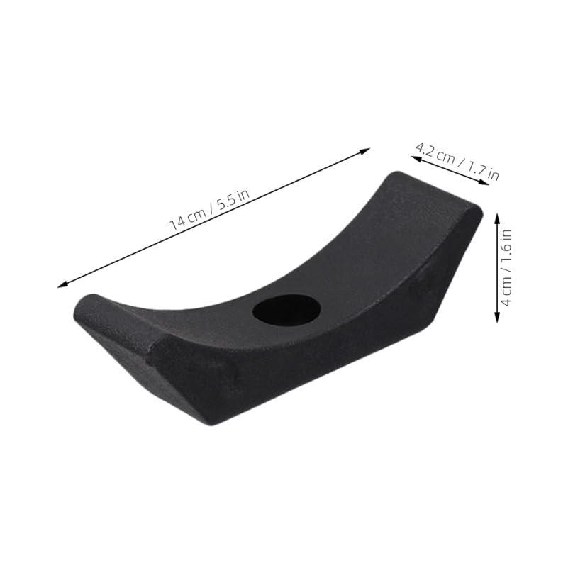 ibasenice Dumbbell Saddles 20 Pcs Plastic Cradles Replacement Dumbbell Racks Floor Protectors for Home Gym Small Weight Rack