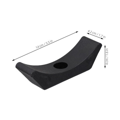ibasenice Dumbbell Saddles 20 Pcs Plastic Cradles Replacement Dumbbell Racks Floor Protectors for Home Gym Small Weight Rack
