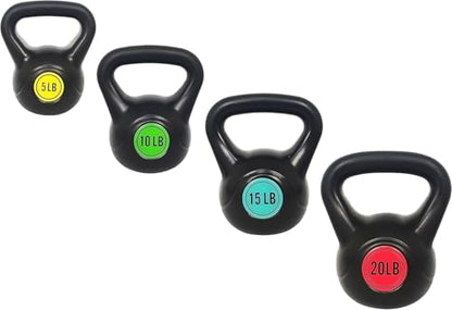 Kettlebell Set for Strength Training, Kettlebell Weight Set with Multiple Weight Optional