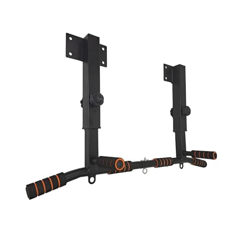 Wall Mount Pull Up Bar Wall Mounted Body Press Pull Up Bar Gym Chin-Up for Upper Body Workout
