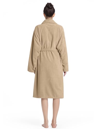 Plush Bath Robes For Women After Shower,Soft Long Towel Robe,Quick Dry&Warm Womens Bathrobe