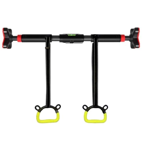 Adjustable Doorway Pull-Up Bar with Locking Mechanism, Portable Chin-Up Bar for Home Gym, No Drilling Required