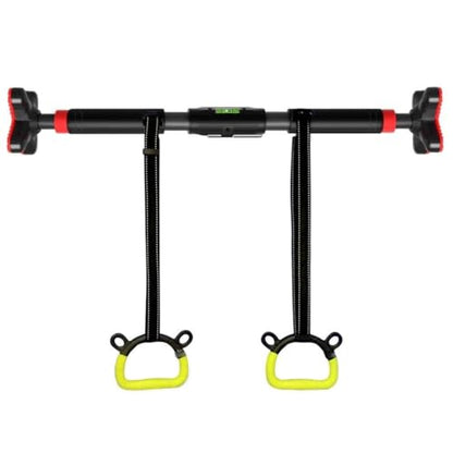 Adjustable Doorway Pull-Up Bar with Locking Mechanism, Portable Chin-Up Bar for Home Gym, No Drilling Required