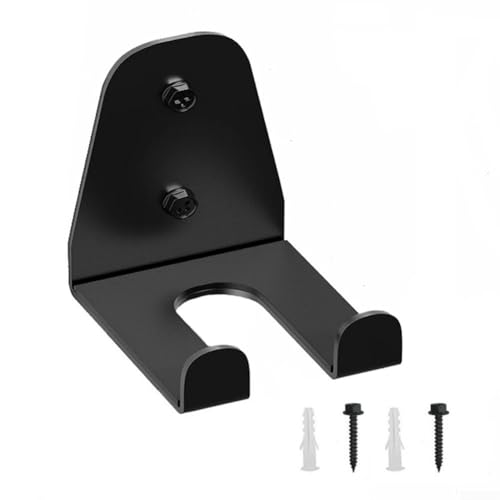 Wall Mounted Barbell Storage Rack Heavy Duty Steel Gym Organizer for Barbells Dumbbells Resistance Bands Vertical Hanging Holder Black