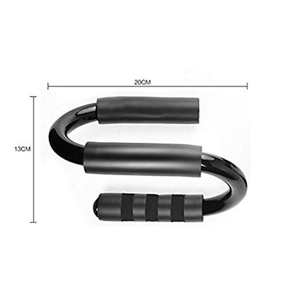 Push-up Bracket,S Shape Sports Fitness Chest Training Push Up Stands Bars,with Comfortable Foam Handles and Non-Slip