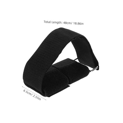 Kisangel Adjustable Dumbbell Ankle Straps Soft Padding for Weight Training 1 Pair Ankle Weights for Leg Extensions and Curls Compatible Dumbbells and Fitness Equipment