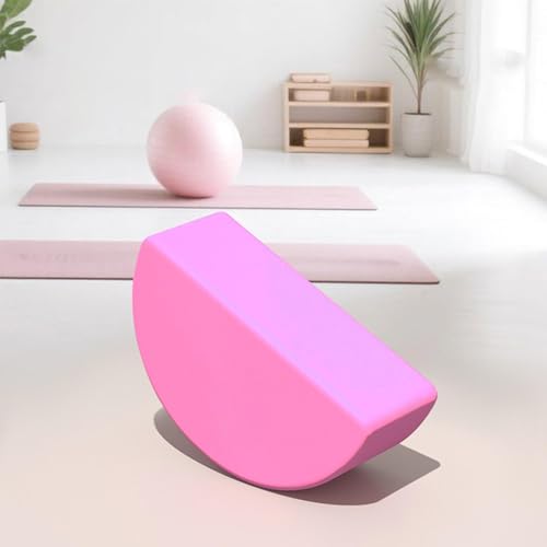 Yoga Brick - EVA Foam Block, Non Slip Support Cushion | High Density Lightweight Stretch Aid Balance Stability Trainer Exercise Prop Fitness Workout Pilates Home Gym Apartment Floor Usage
