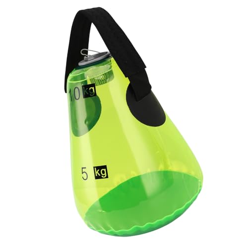 Generic Water Filled Kettlebell, Adjustable Water Weight Bag for Home Gym Fitness Training, with Durable PVC Material for Muscle Workout, Up to 10kg Capacity