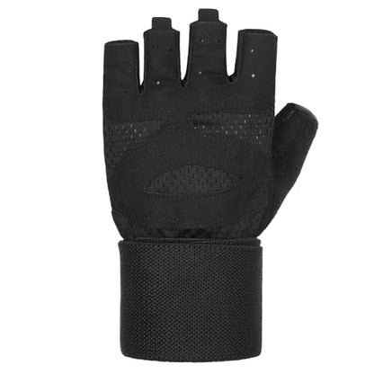 Spartan Gym Gloves for Men & Women – Weight Lifting Gloves with Wrist Support, Full Palm Protection, Breathable Non-Slip Grip for Weightlifting, Workout, Training, Fitness, Crossfit, Exercise - size: Large