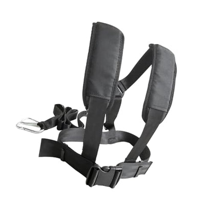 Qianly Tire Pulling Harness Weight Sled Pull Harness Belt Shoulder Strap Sled Harness Running Training Equipment for Workout Agility