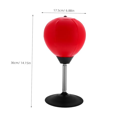 HANABASS 1set Suction Cup Punching Ball for Boys and Girls and Adults Mini Desktop Reaction Training Tool for Enhanced Agility and Hand-Eye Coordination for Office and Home Use