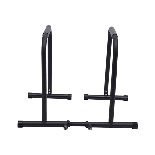 Dip Bar, Adjustable Parallel Bars for Home Workout, Dip Station with 440lbs Loading Capacity, Heavy Duty Parallel Bars Workout Equipment for Calisthenics, Strength Training