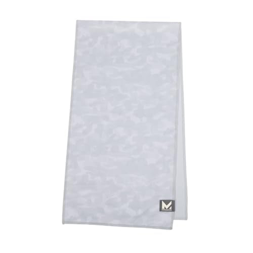 MISSION Max Plus Cooling Towel- Soft, Durable Microfiber - Cools Up to 3 Hours - UPF 50 Sun Protection - Machine Washable - color: White Camo