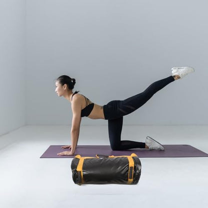 VALICLUD Weight Lifting Sandbag 20kg Empty Training Bag for Strength Conditioning Men Women Gym Workout