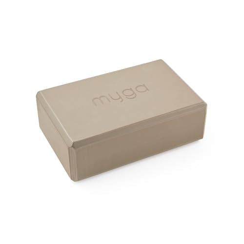 MYGA Yoga Block,Lightweight EVA Foam Yoga Brick,High Density Non-Slip Block for Yoga Poses, Pilates, Balance and Flexibility