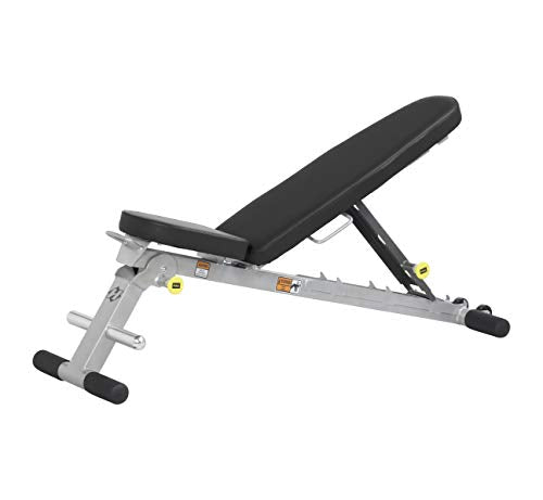 Weight Bench, Adjustable Multi-Position Full-Body Strength Training Bench for Incline & Decline Workouts with Fast, Space-Saving Folding