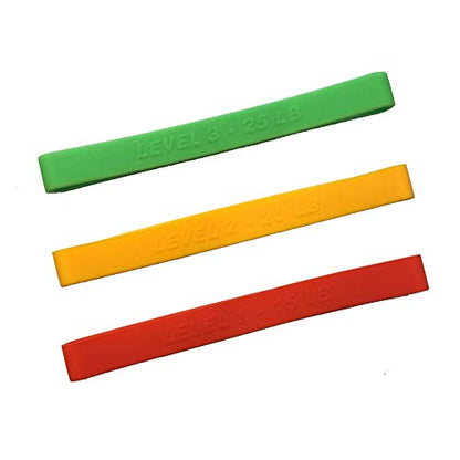 3 Pack Power Resistance Band Fit for Upper Body Wonder Arm Workout Fitness Machine