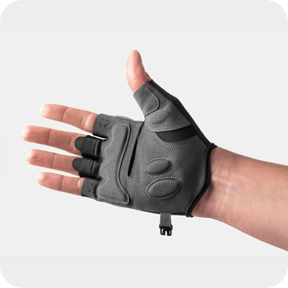 WeGym Breathable Workout Gloves for Men and Women, Exercise Gloves with Cushion Pads and Full Palm Protection, Weight Lifting Gloves for Gym, Fitness and Training - size: Large