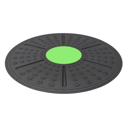 KALLORY Balance Board for Equilibrium Training and Yoga, Green Non-slip Balance Exercise Tool Stability Pedal for Indoor Fitness and Therapy