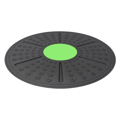 KALLORY Balance Board for Equilibrium Training and Yoga, Green Non-slip Balance Exercise Tool Stability Pedal for Indoor Fitness and Therapy