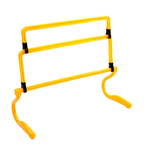 BESPORTBLE Removable Training Hurdles, Agility Ladder Speed Training Equipment, Soccer Training Agility Hurdles(Yellow) - color: Yellow