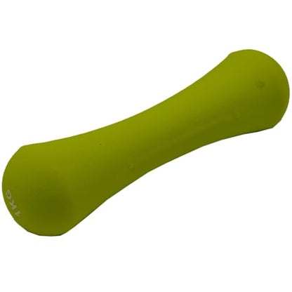 2x Weights Dumbbells Set Women - Born Shaped Neoprene Hand Weights for Women and Men - Ideal for Home Gym Fitness Weight Training Pilates 0.5kg 1.1 Pound Dumbbell Pairs s15a - color: light green