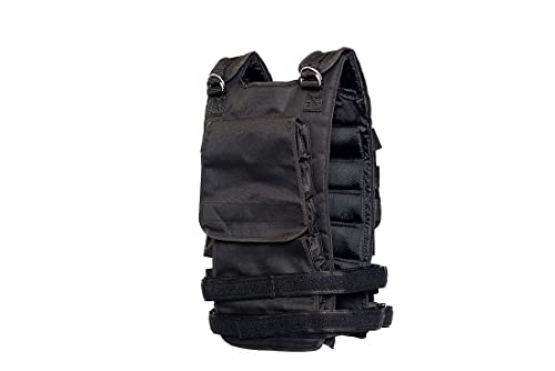 DBX BUSHIDO SPORT Weighted Jacket from 1 kg to 40 kg - Weighted Vest for Strength Training - Weight Vest Made of Durable Cordura Material
