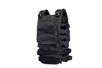 DBX BUSHIDO SPORT Weighted Jacket from 1 kg to 40 kg - Weighted Vest for Strength Training - Weight Vest Made of Durable Cordura Material