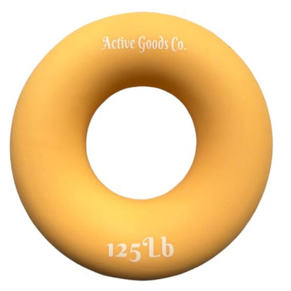 Hand Exerciser - PROFESSIONAL GRADE, Set or Single, Different Sizes. Visit to see more! Bague classique en silicone parfaite pour améliorer la force, la puissance et la vitesse dans les poignets. - size: 17 Single Ring - 3.8 in - 125 lb