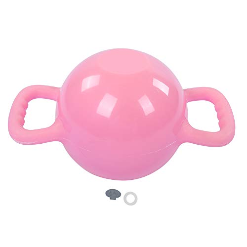 Water Filled Kettlebells, Adjustable Fitness Kettlebells for Home Workout, 1.2-12lb Weight Adjustable with Water Fill, Non - Slip Handle for Yoga Pilates Strength - color: Pink