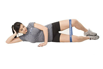 Synergee Mini Loop Bands – Resistance Bands for Home or Gym - color: d) Blue 10 Pack