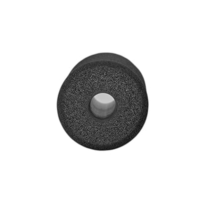 Foam Foot Pads Rollers Two Pair for Home Gym Exercise Machines Equipments Replacements with 1 Inch(2.5cm) Rod (Foam 4.53" X 2.56" Od X 0.87" Id) - color: Foam 4.53" X 2.56" Od X 0.87" Id