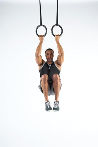Black Mountain Products 1200lbs Rated Multi-Use Exercise Gymnastics Rings