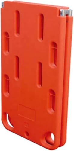 Foldable Spine Board Stretcher for Patient Rescue, Emergency Backboard, Lightweight EMT Ambulance Stretcher for Travel and Heavy Duty Use