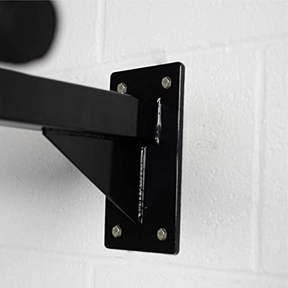 Titan Fitness 3 Position Wall Mounted Pull Up Bar ChinUp Mount Foam Grip Handles Multi Function Home Gym Exercise