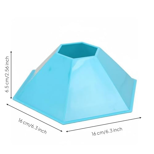 Soccer Training Cone Faceted Agility Training Cone Hollow Top Athletic Gear