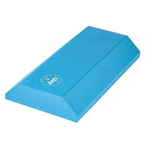 AIREX Balance Pad – Stability Trainer for Balance, Stretching, Physical Therapy, Exercise, Mobility, Rehabilitation and Core Training Non-Slip Closed Cell Foam Premium Balance Pad - color: Blue, size: Beam Mini