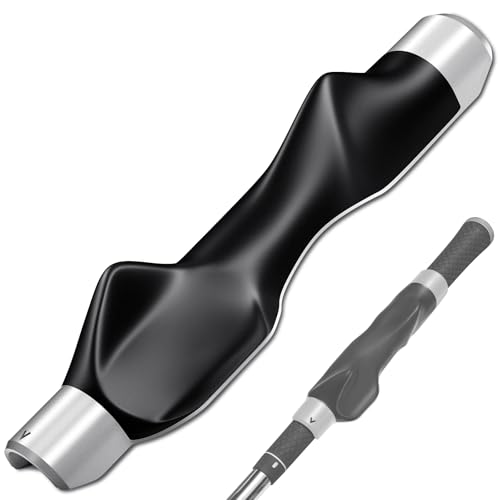 Golf Grip Trainer Right Hand, Grip Trainer Golf Club, Correct Hand Position - color: gray