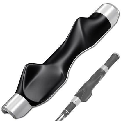 Golf Grip Trainer Right Hand, Grip Trainer Golf Club, Correct Hand Position - color: gray