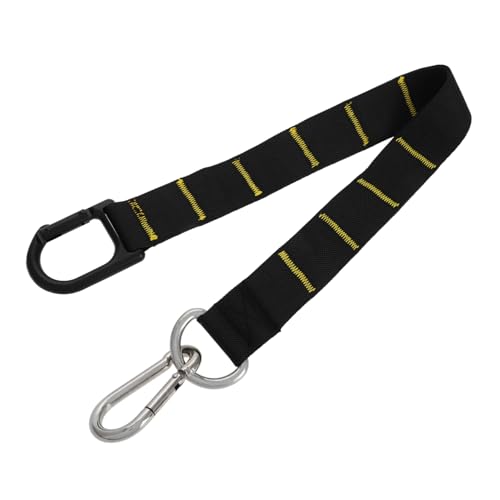 HEMOTON Fitness Sled Pulling Belt Adjustable Endurance Training Harness with Spring Buckle Durable Straps for Sled Pull Training for Home Gym Workouts and Athletes