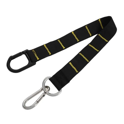 HEMOTON Fitness Sled Pulling Belt Adjustable Endurance Training Harness with Spring Buckle Durable Straps for Sled Pull Training for Home Gym Workouts and Athletes