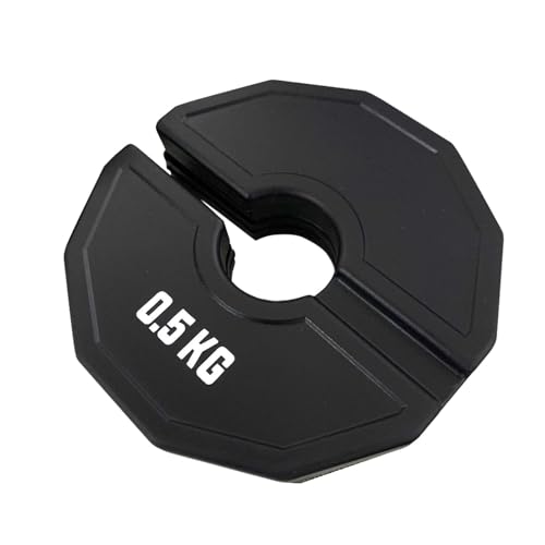 Fractional Weight Plate Dumbbell Fractional Weight Plate Barbell Micro Plate Kettlebell Compact Rubber Plate Progressive Overload Portable Design, 0.5kg