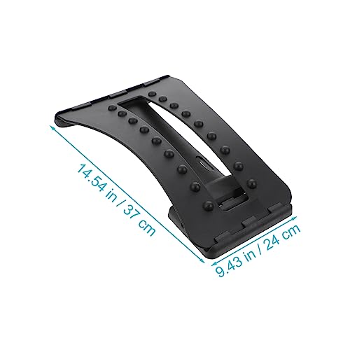 Lumbar Back Stretcher for Spine Corrector and Massage Device for Home Use Back Arch Support and Relaxation Tool