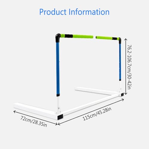 Adjustable Hurdles, Speed and Agility Training Equipment, Disconnecting Track Hurdles, Universal Soft Sponge Poles, Safe and Non-injurious, for Soccer, Basketball, Football(4 pcs) - color: 4 Pcs