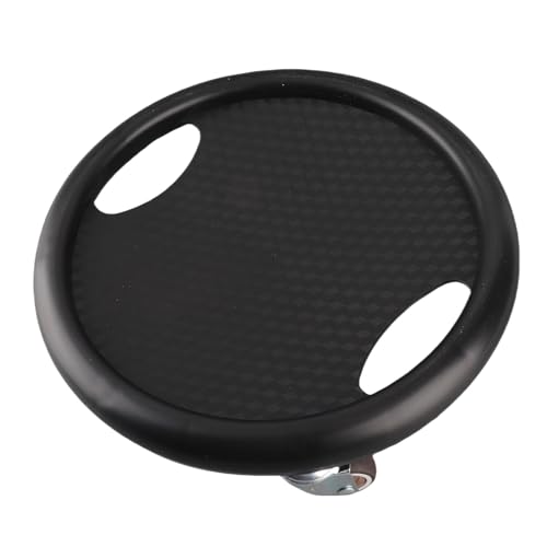 Alomejor Core Slider, Ab Workout Sliding Disc with 4 Universal Rollers for Home Gym, Office and Various Training - color: Black