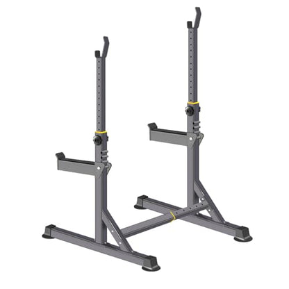 Adjustable Squat Rack,Multi-Function Barbell Rack for Weight Lifting and Home Gym Fitness Workout Portable Squat Bench Press