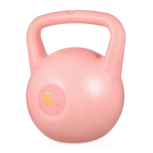 Alipis Water Filled Kettlebell PE Material Portable Weightlifting Equipment for Men Women Home Gym Workouts Strength Training and Travel Fitness